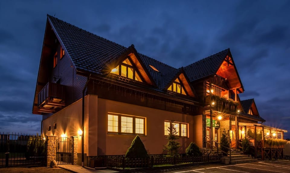 Property building, Sunset