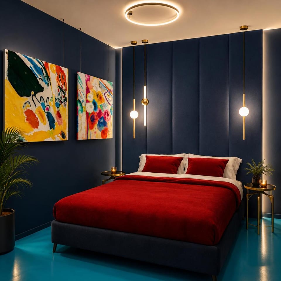 Bed, Photo of the whole room, Bedroom