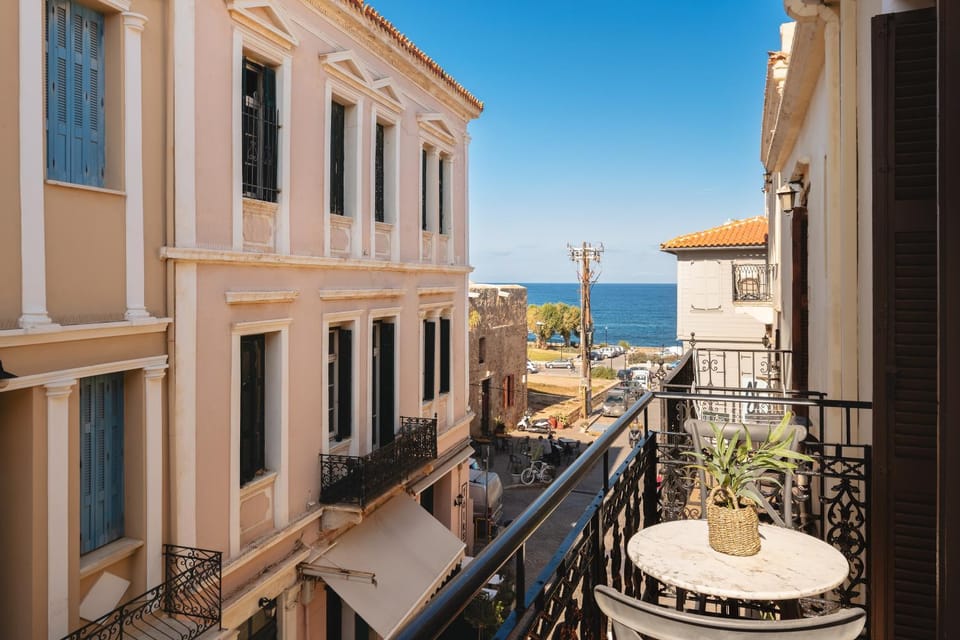 Property building, Day, Natural landscape, View (from property/room), Balcony/Terrace, Sea view