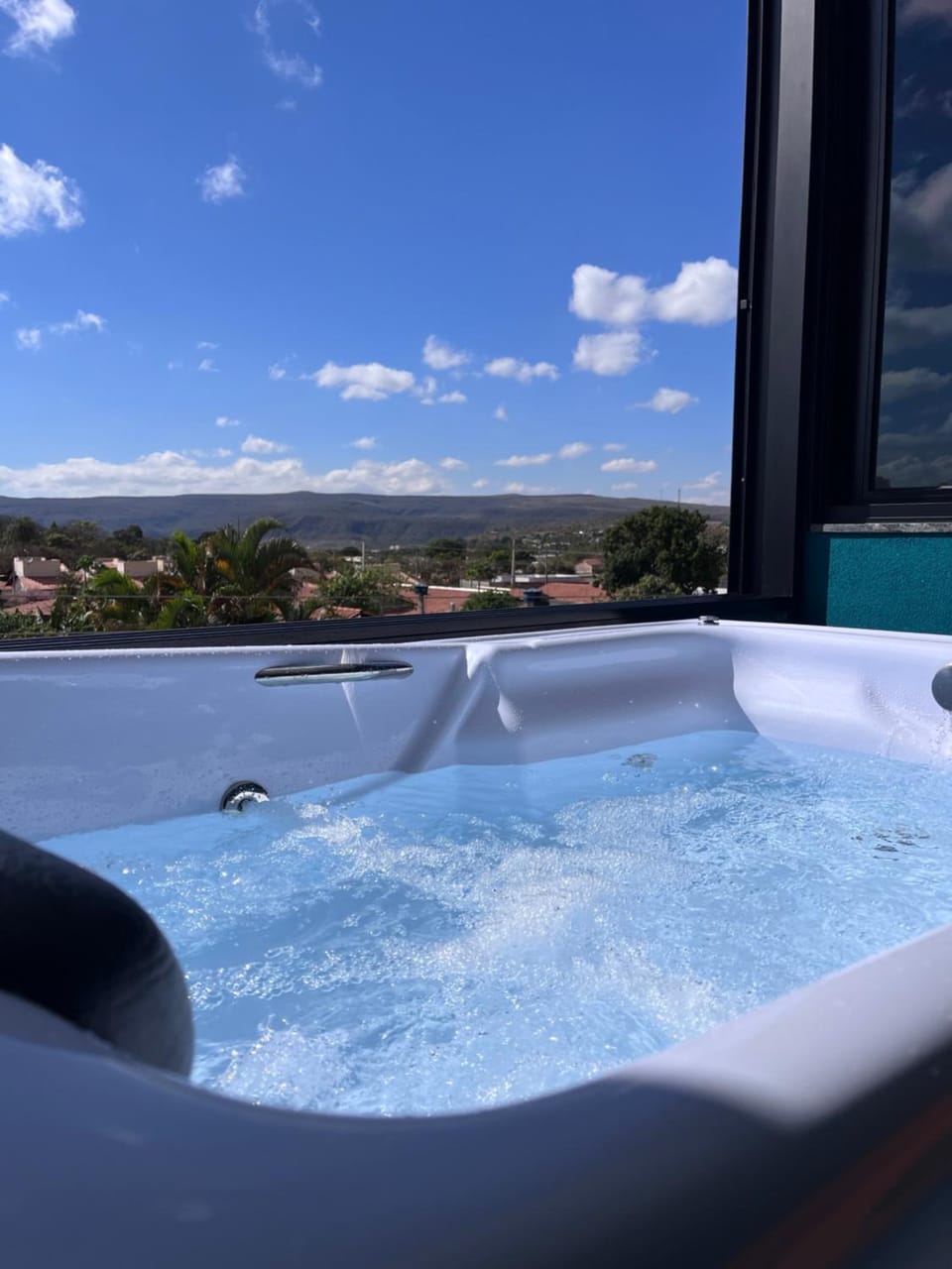 Hot Tub, Mountain view