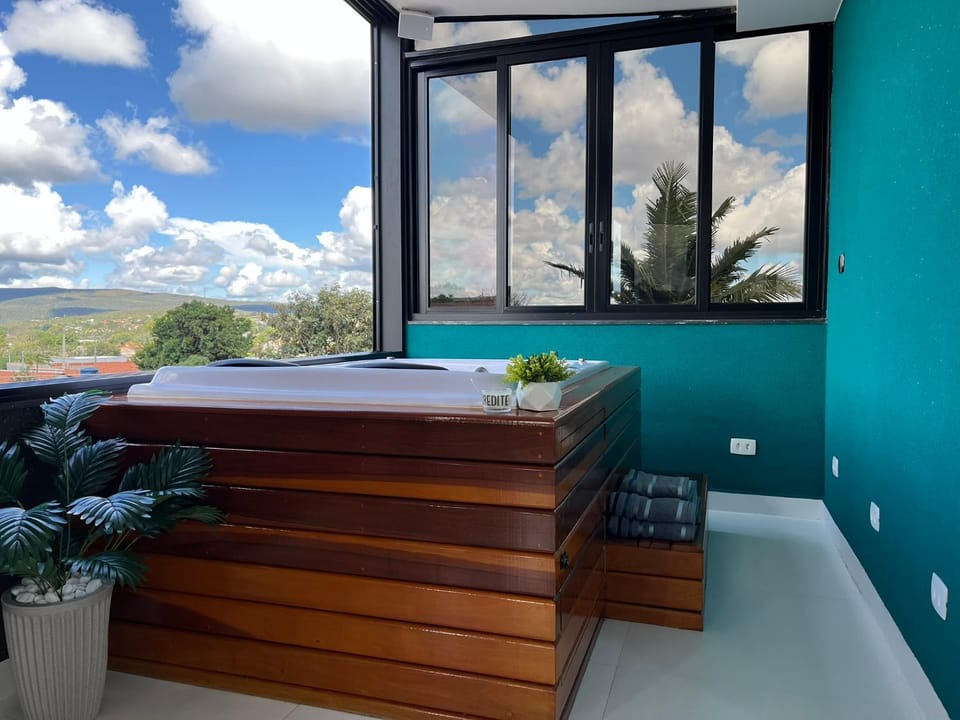 Day, Natural landscape, Hot Tub, Mountain view