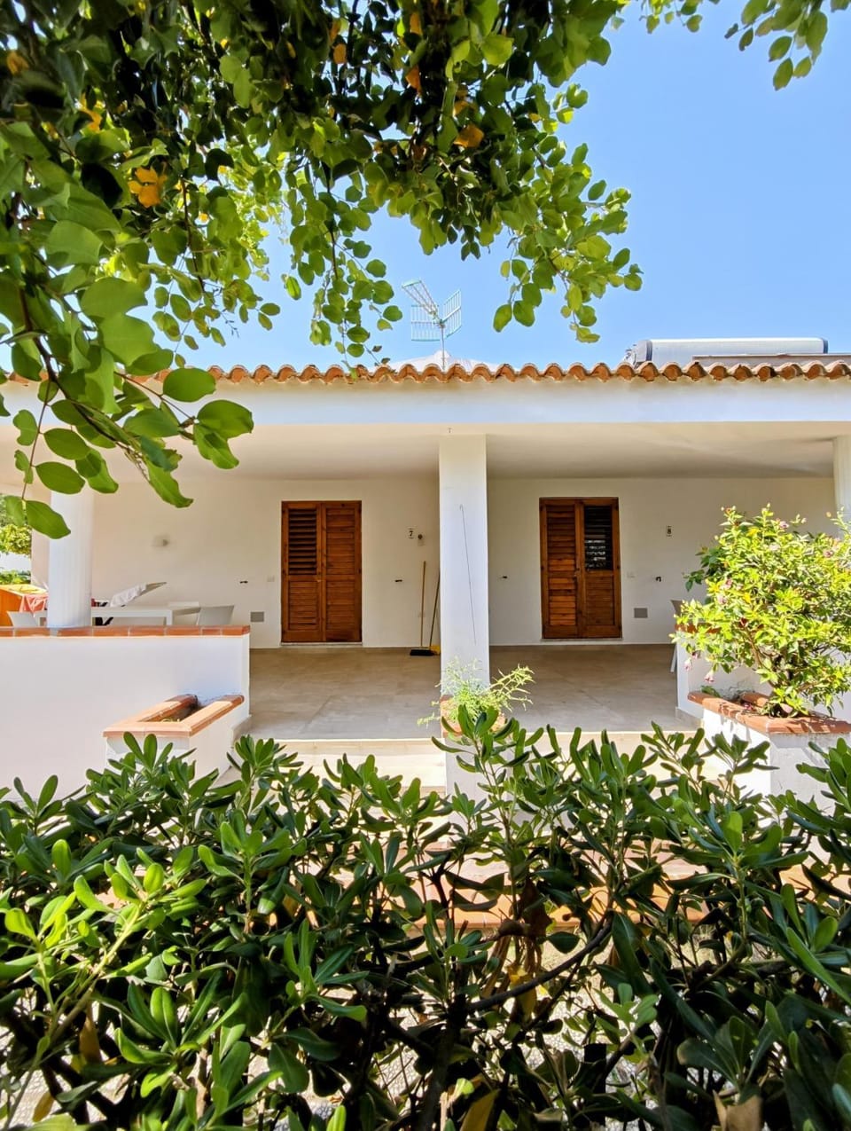 Property building, Garden view