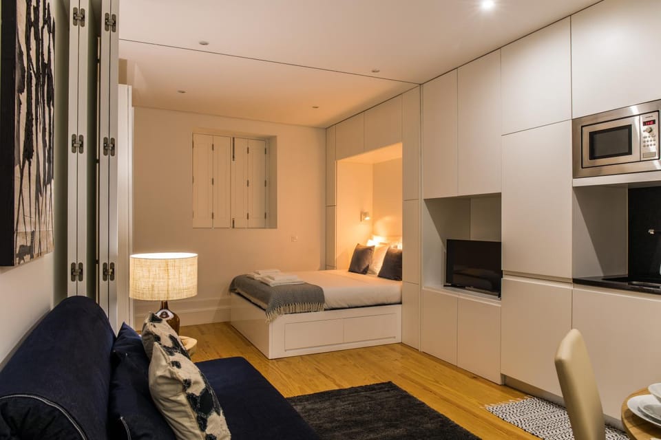 Communal lounge/ TV room, Bed, Photo of the whole room, Decorative detail, Bedroom