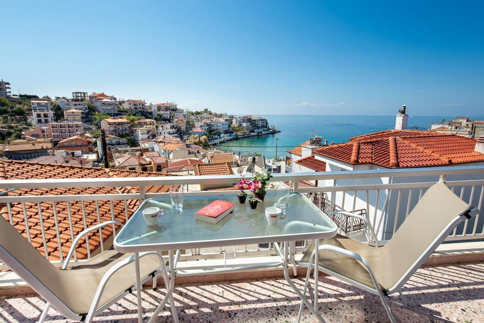 Balcony/Terrace, City view, Sea view