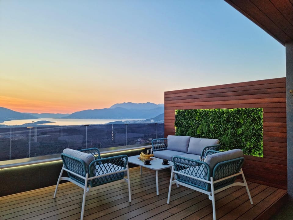 Balcony/Terrace, Sea view, Sunset