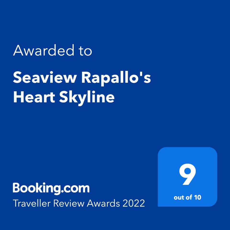 Seaview Rapallo's Heart Skyline Apartment in Rapallo