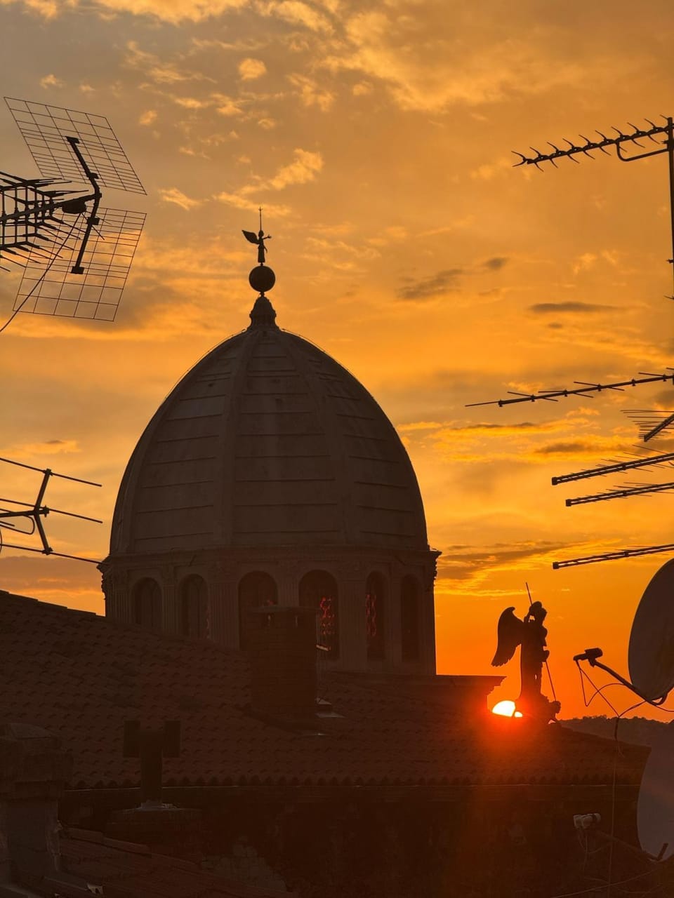 City view, Landmark view, Sunset
