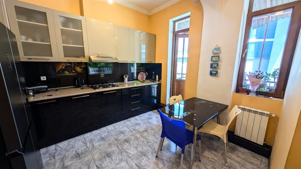 Kitchen or kitchenette, kitchen