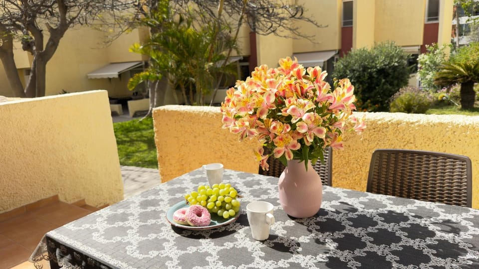 Cortijo Sunny Duplex With Heated Pool & Terrace in Playa de las Americas House in Playa de las Americas