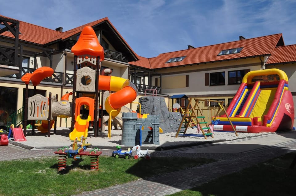 Children play ground, children