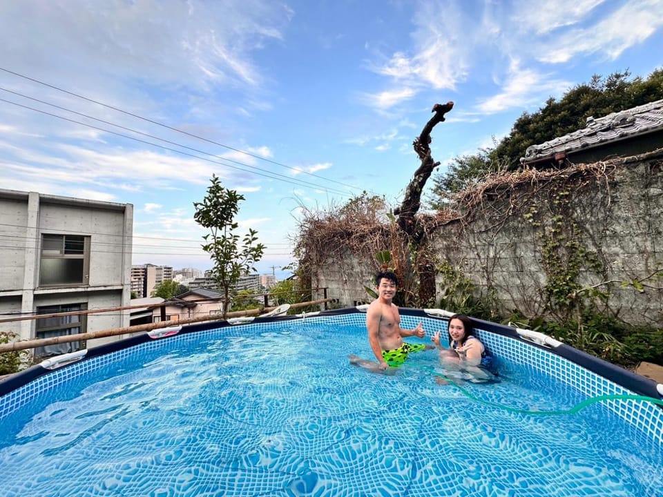 Day, People, Natural landscape, Hot Spring Bath, Pool view, Swimming pool, group of guests