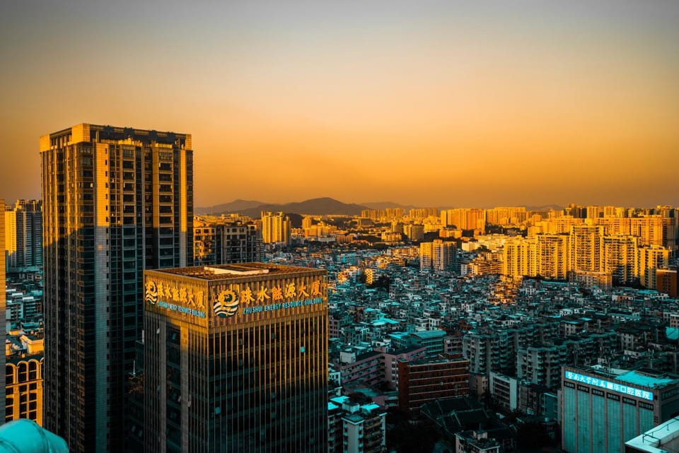 City view, Street view, Sunrise, Sunset