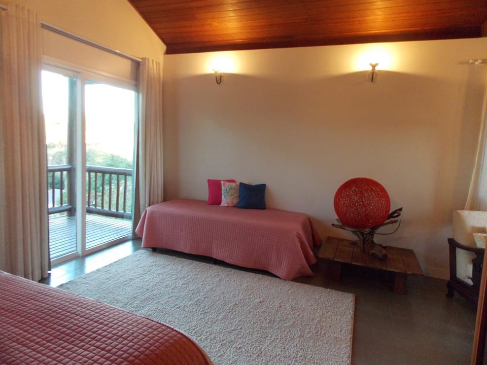 Bed, View (from property/room), Balcony/Terrace, Photo of the whole room, Bedroom