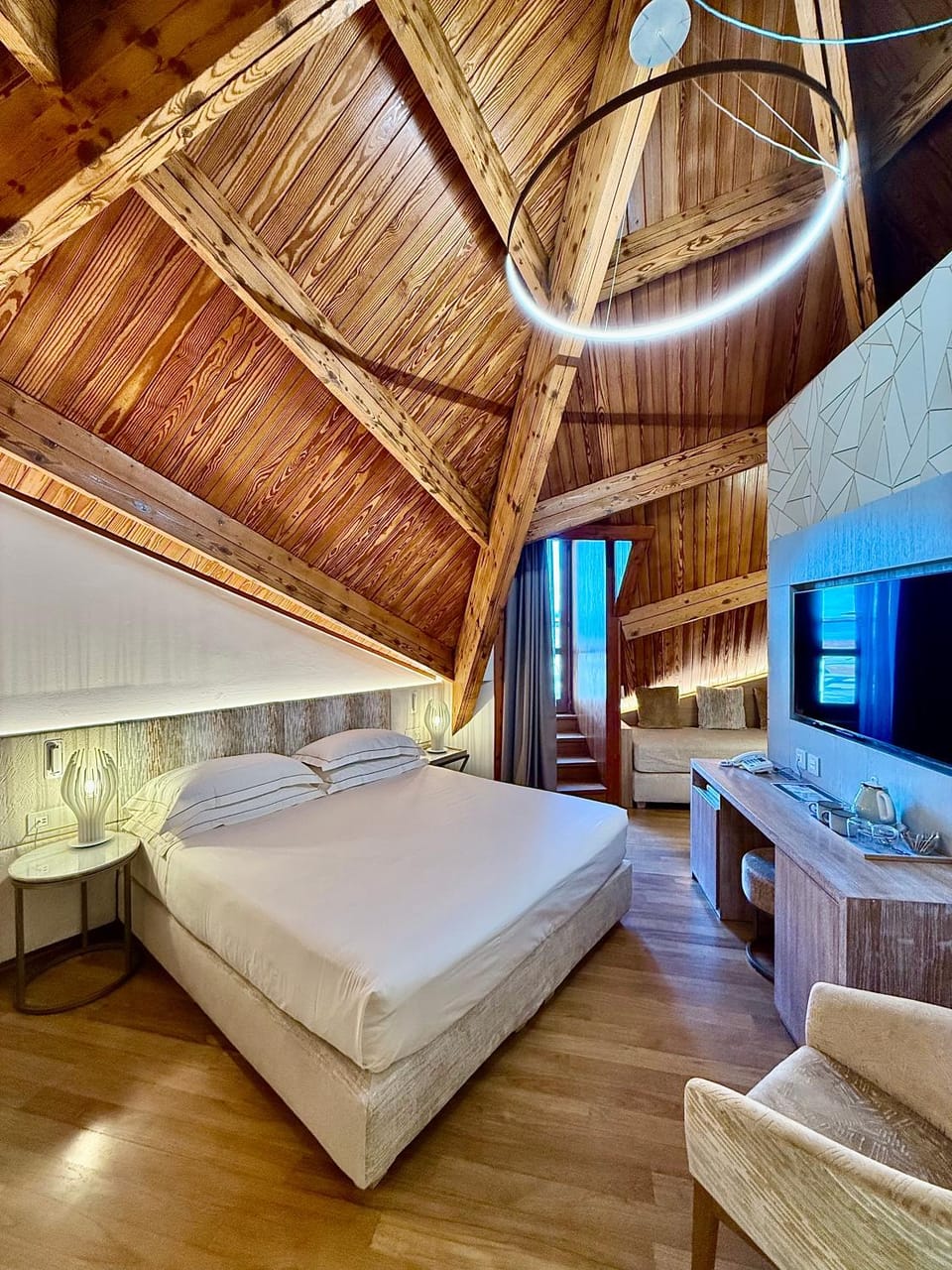 Balcony/Terrace, Photo of the whole room, Bedroom, Sea view