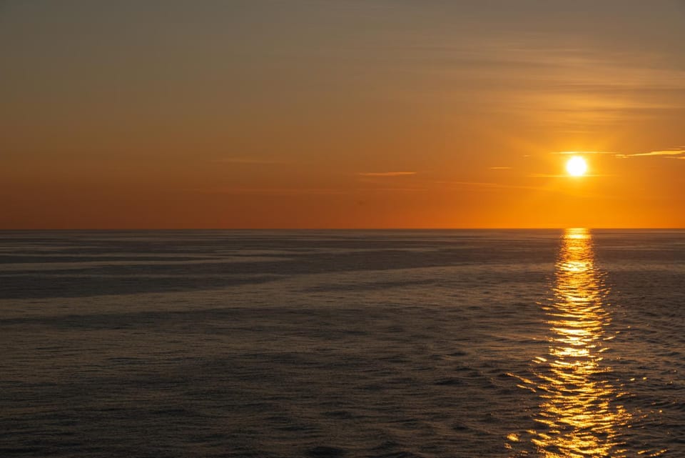 Sea view, Sunset