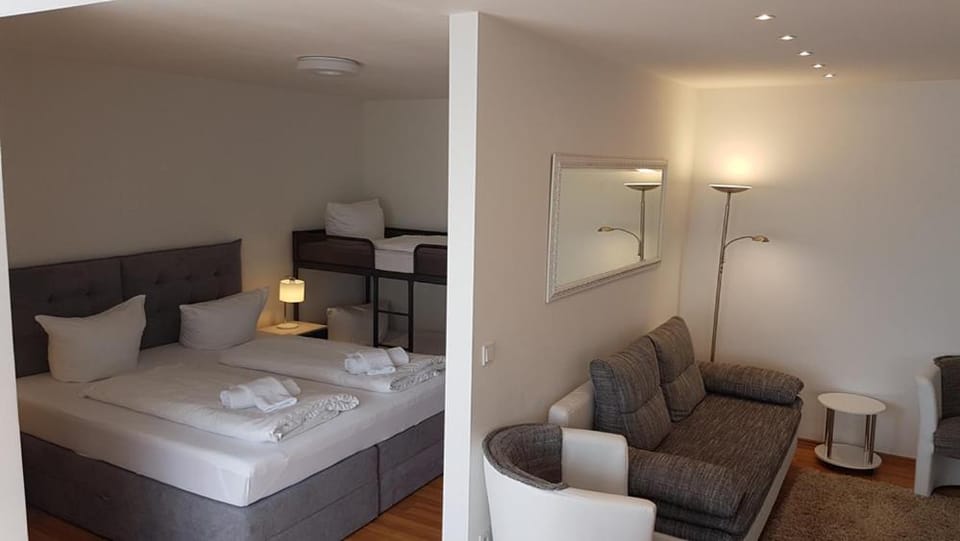 Living room, Bedroom