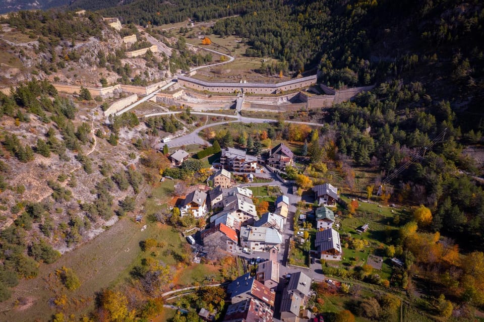 Natural landscape, Bird's eye view, Mountain view