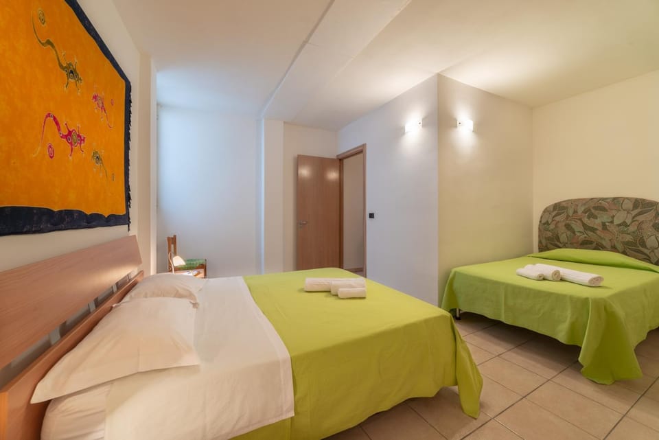 Property building, Living room, Bedroom