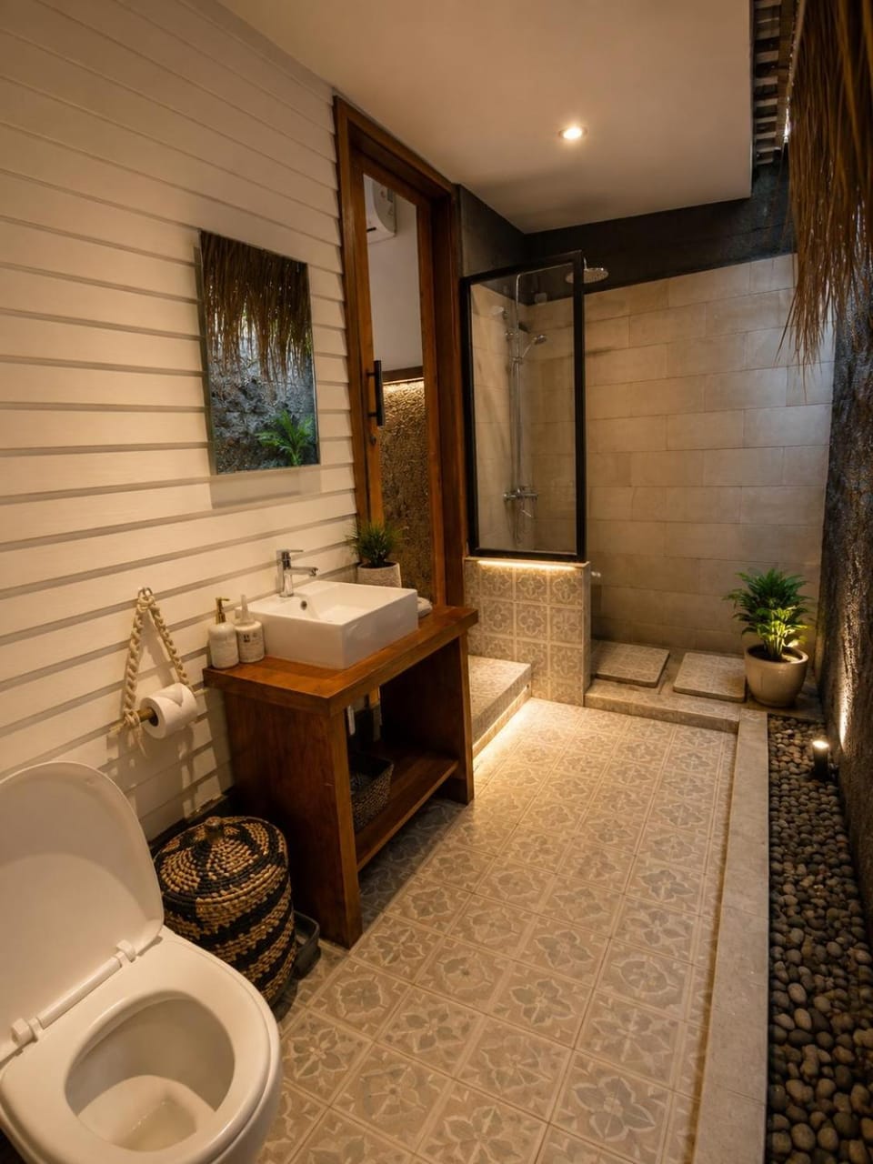 Waroeng Senaru Inn in West Nusa Tenggara, Indonesia