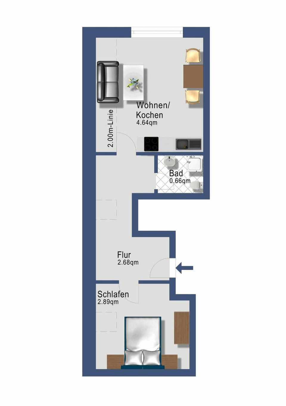Schleiblick App 5 Apartment in Schleswig-Holstein