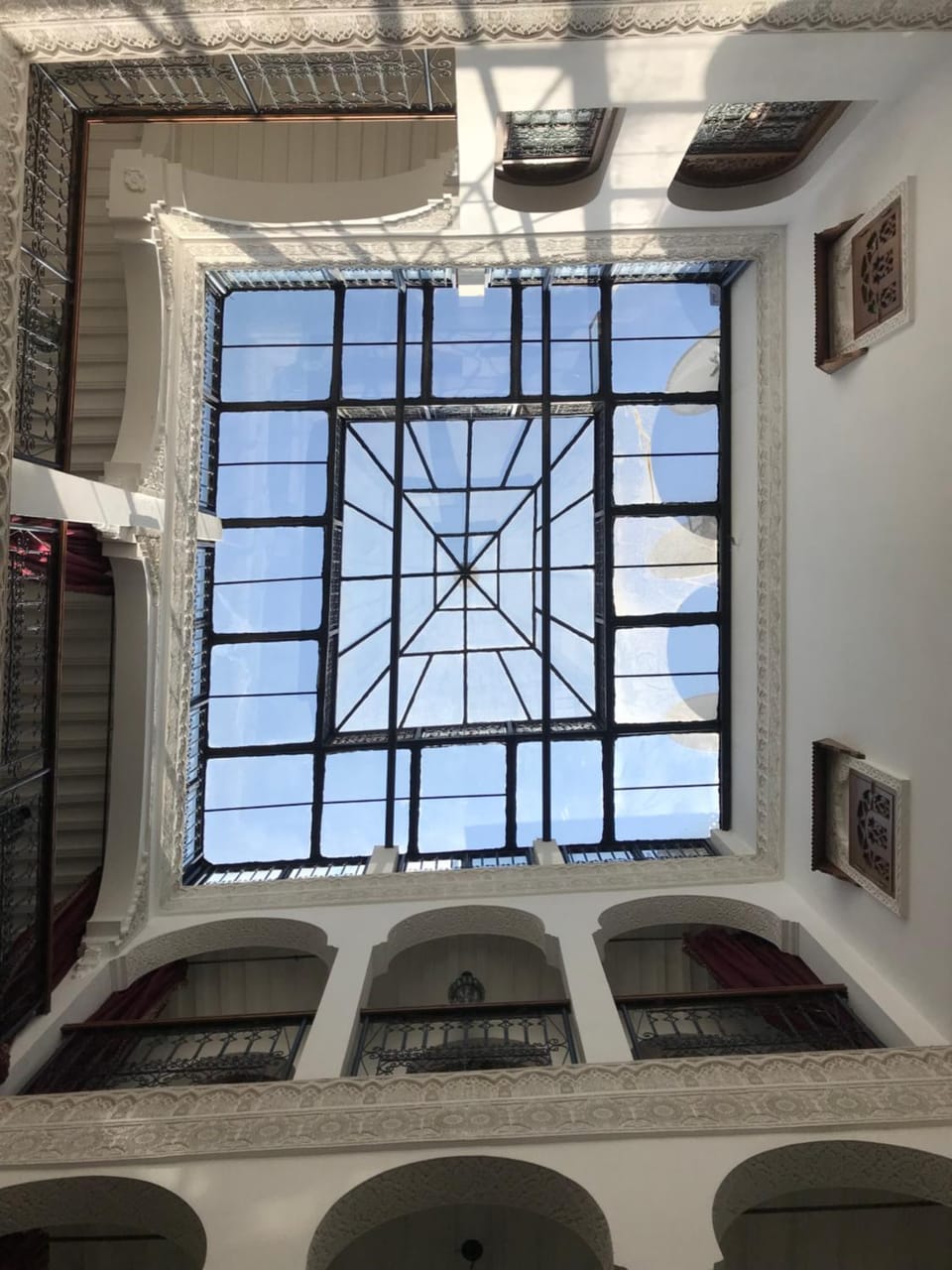 Property building, Patio
