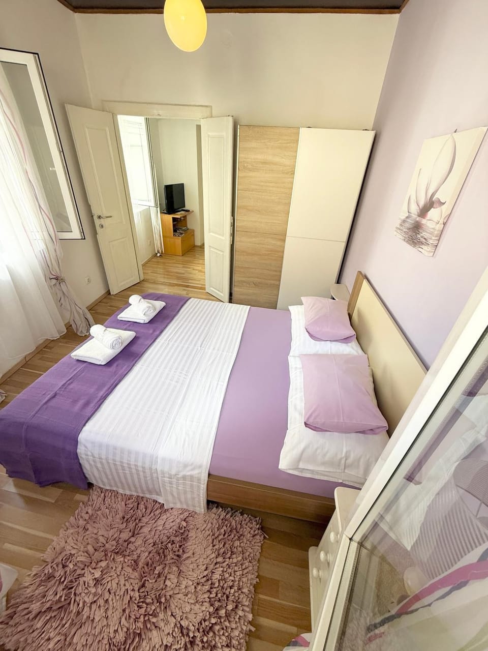 Bed, Bedroom, wardrobe