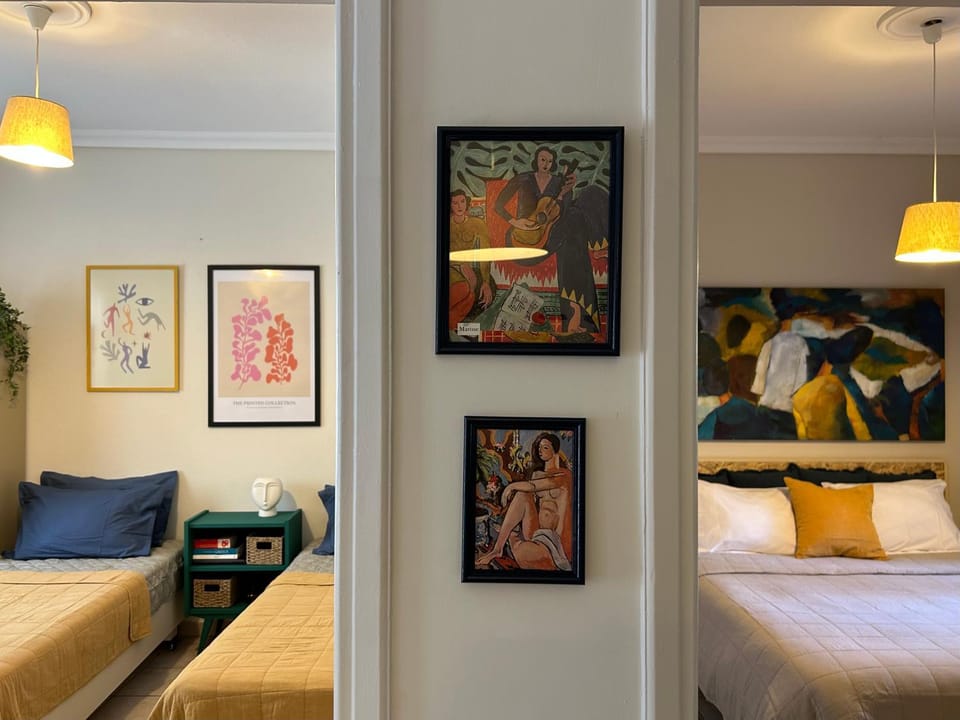 Bed, Photo of the whole room, Decorative detail, Bedroom