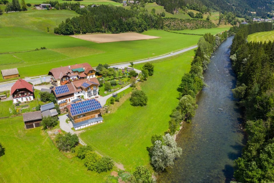 Bird's eye view, Garden view, River view