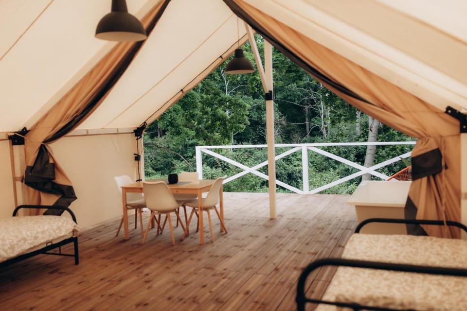 Bārtas Krasts Luxury tent in Klaipėda County, Lithuania