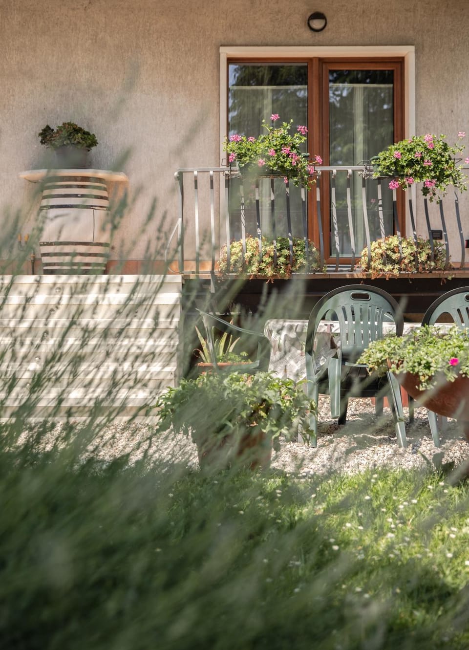 Property building, Garden, Garden view