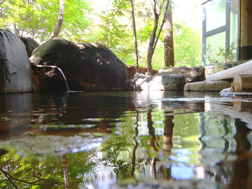 Hot Spring Bath, Open Air Bath, Public Bath