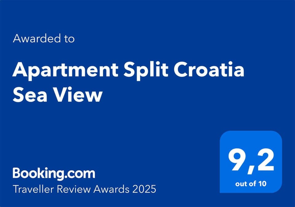 Apartment Split Croatia Sea View Apartment in Split