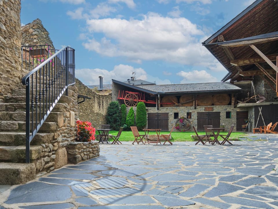 Property building, Patio
