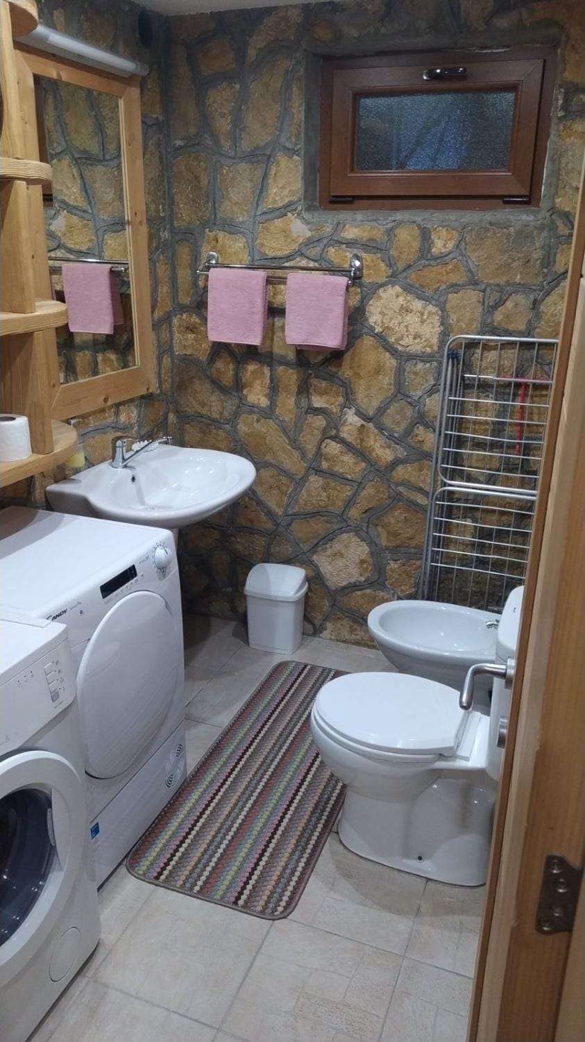 Toilet, bidet, washing machine