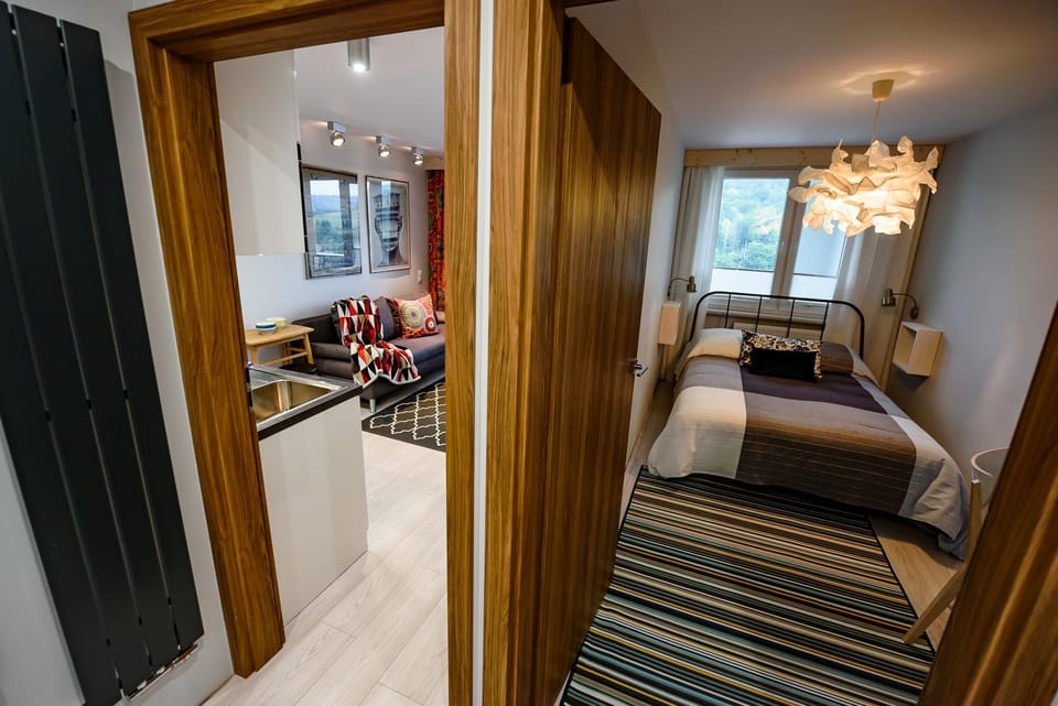 Living room, Bedroom