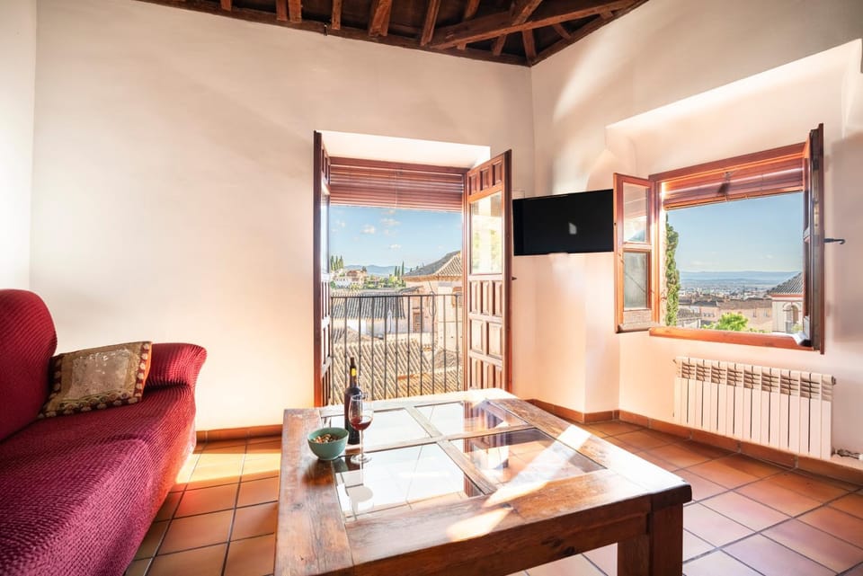 Living room, City view
