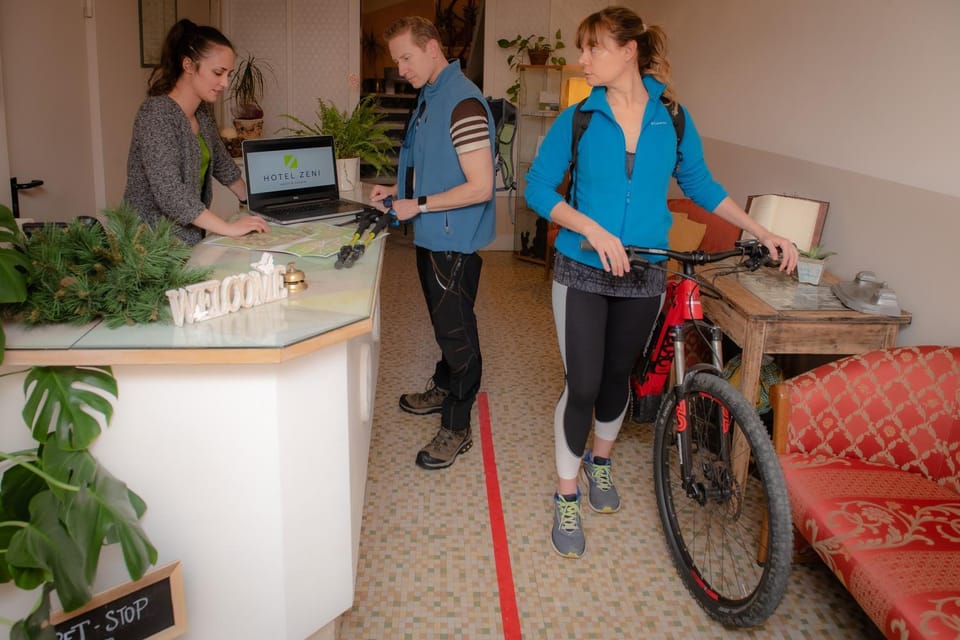 Lobby or reception, Hiking, Cycling