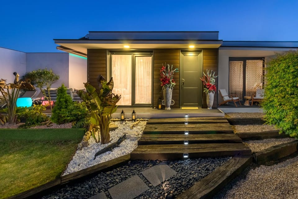 Property building, Night