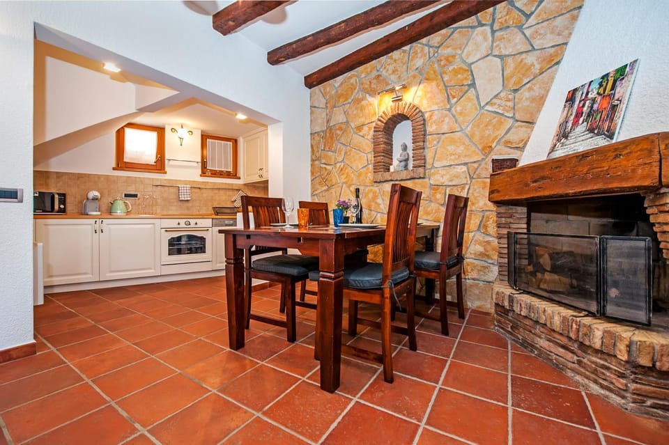 Kitchen or kitchenette, Dining area