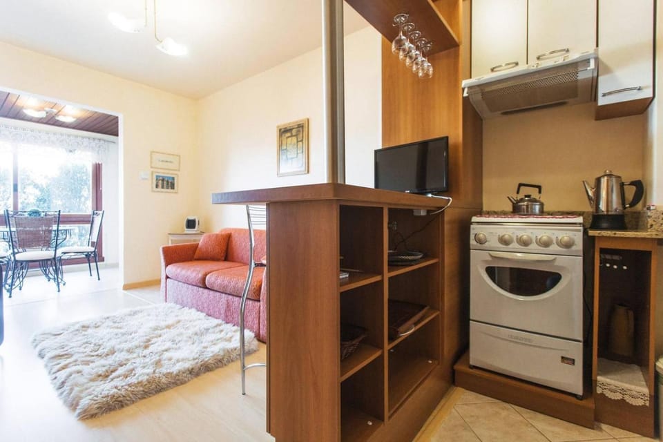 Belo apartamento e completo no Centro com vista Apartment in Gramado