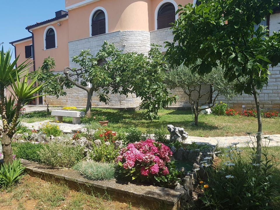 Property building, Garden