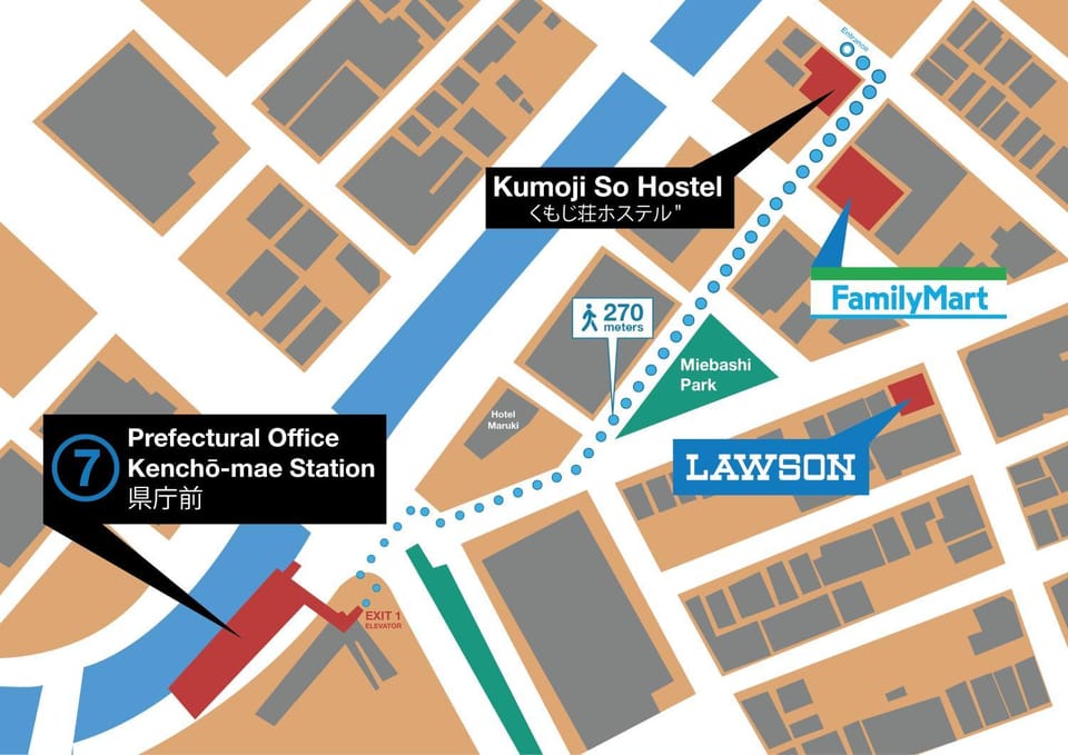 Kumoji-so Hostel Hostel in Naha