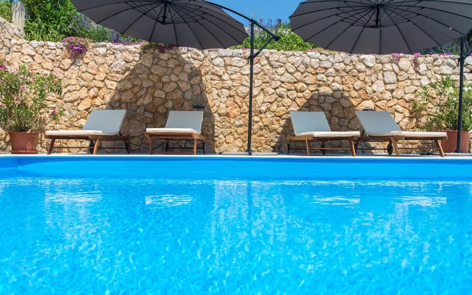 Pool view, Swimming pool, Swimming pool, sunbed