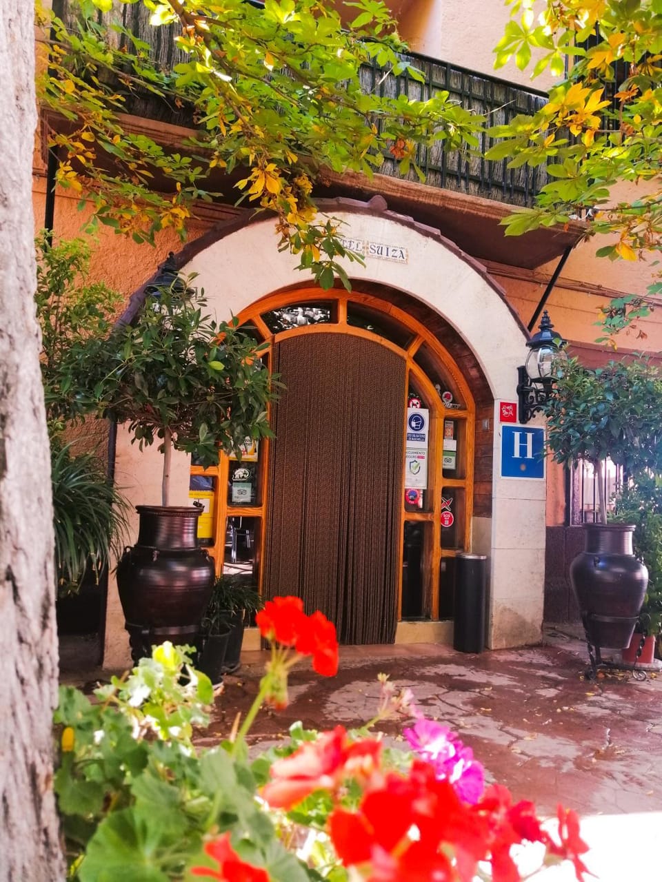 Facade/entrance, Summer