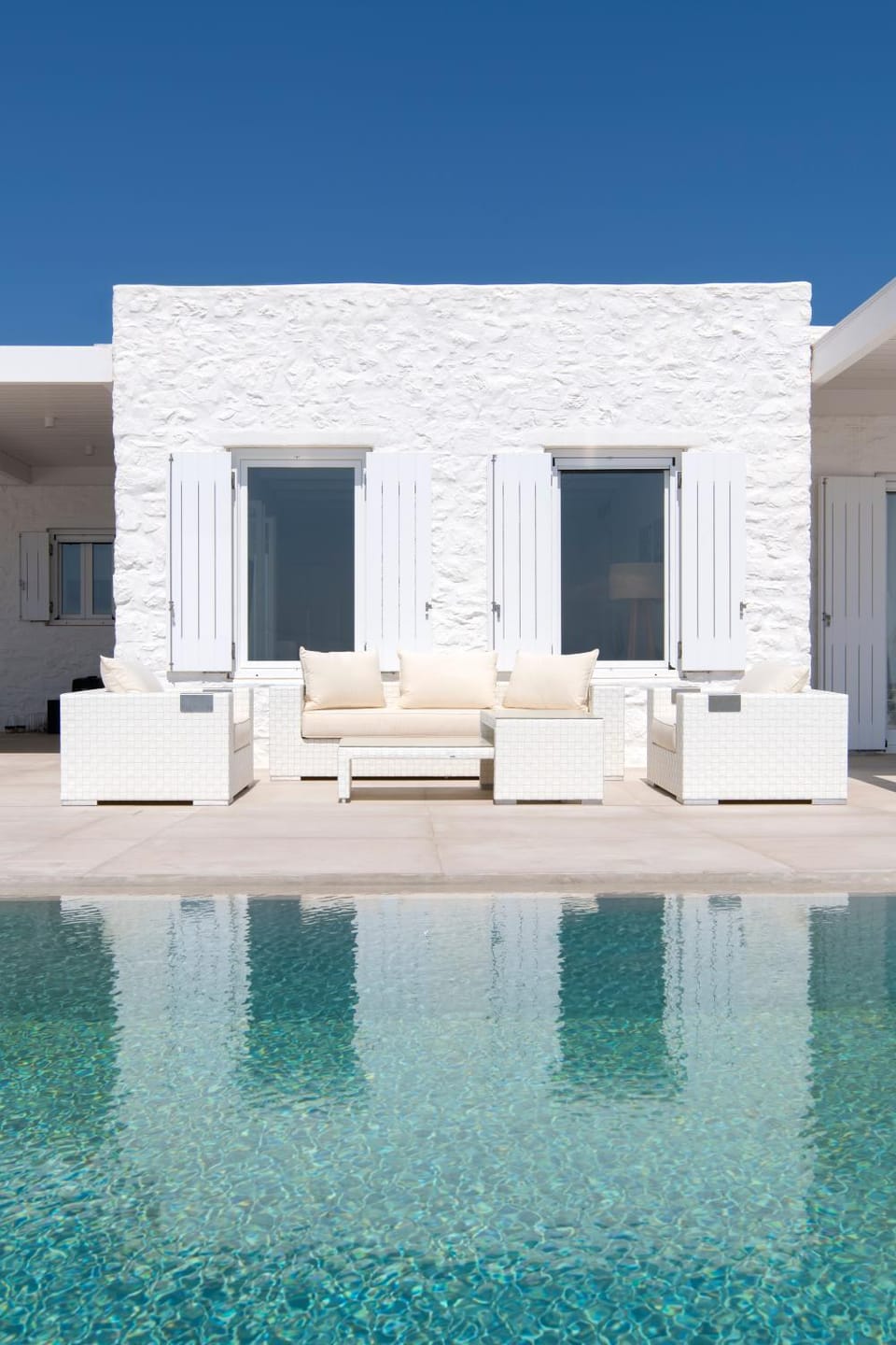 White Santa Maria Villa Villa in Paros, Greece