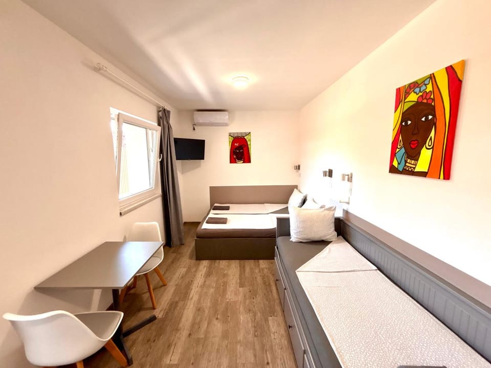 Living room, Bedroom