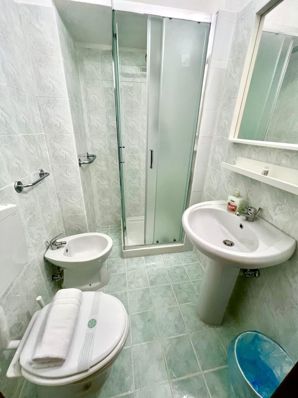 Shower, Toilet, Bathroom, bidet, towels