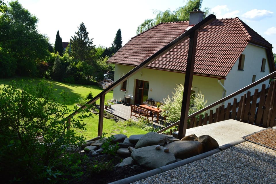 Property building, Garden view