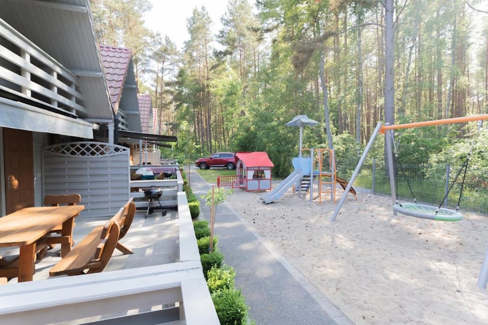 Domki Pod Sosnami Nature lodge in Pomeranian Voivodeship