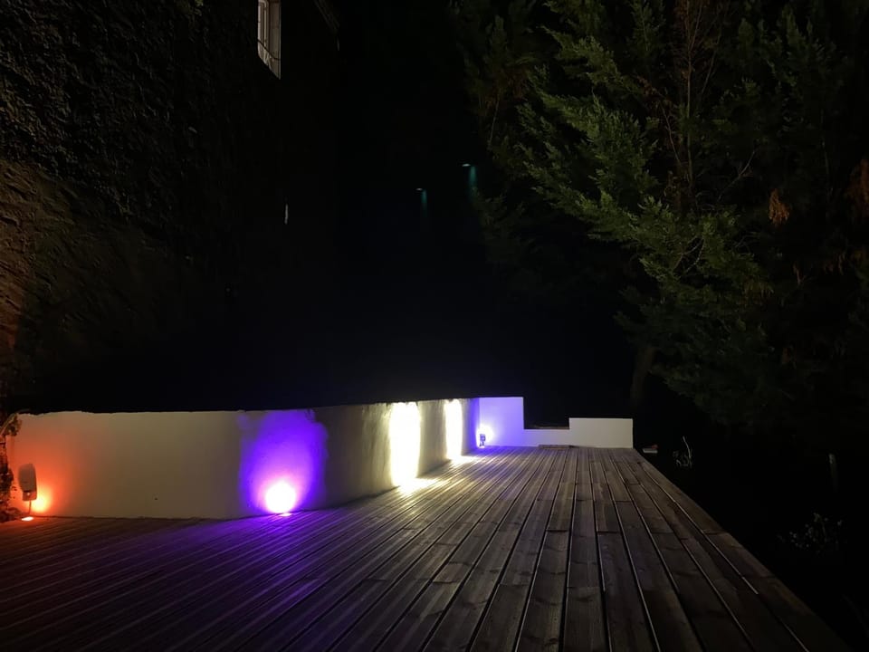 Patio, Night, Balcony/Terrace